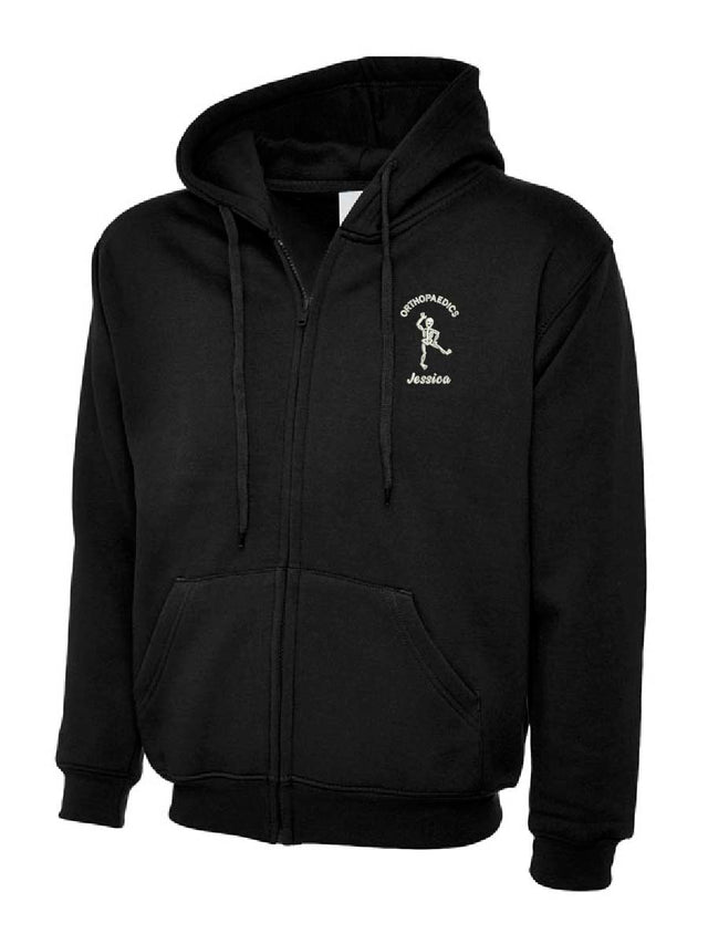 Orthopaedics Zip Hoodie Black
