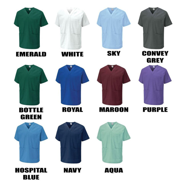 Scrub Top Colours