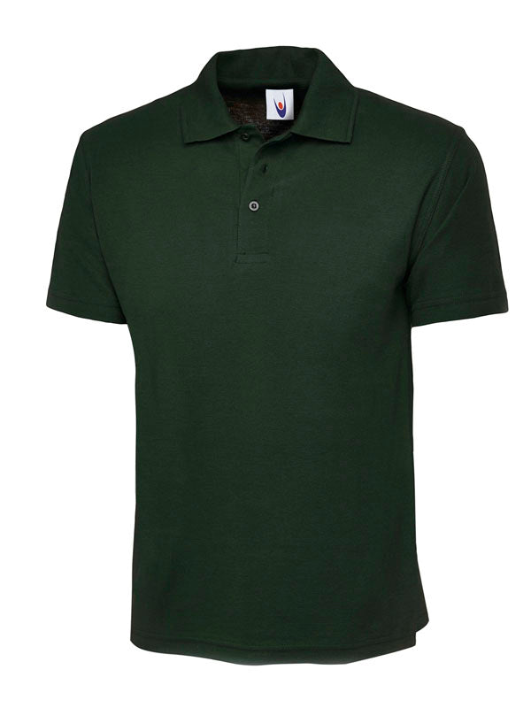 Polo Shirt Plain Bottle Green