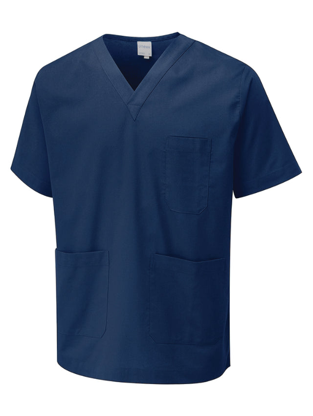Veterinary Scrub Top Navy