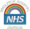 NHS Rainbow Fleece Jacket Logo