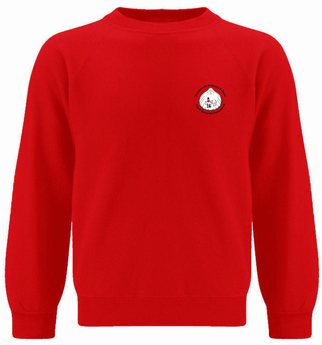 Penclawdd Primary School Red Sweatshirt