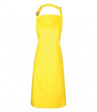 Yellow Premier Bib Apron