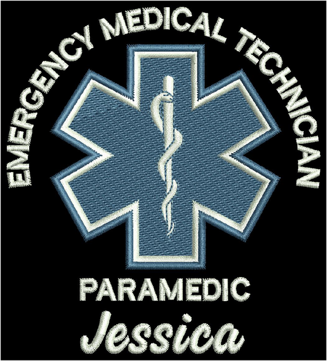 NHS Paramedic Softshell Jacket Crest
