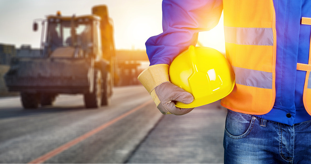 Construction worker wearing Workwear