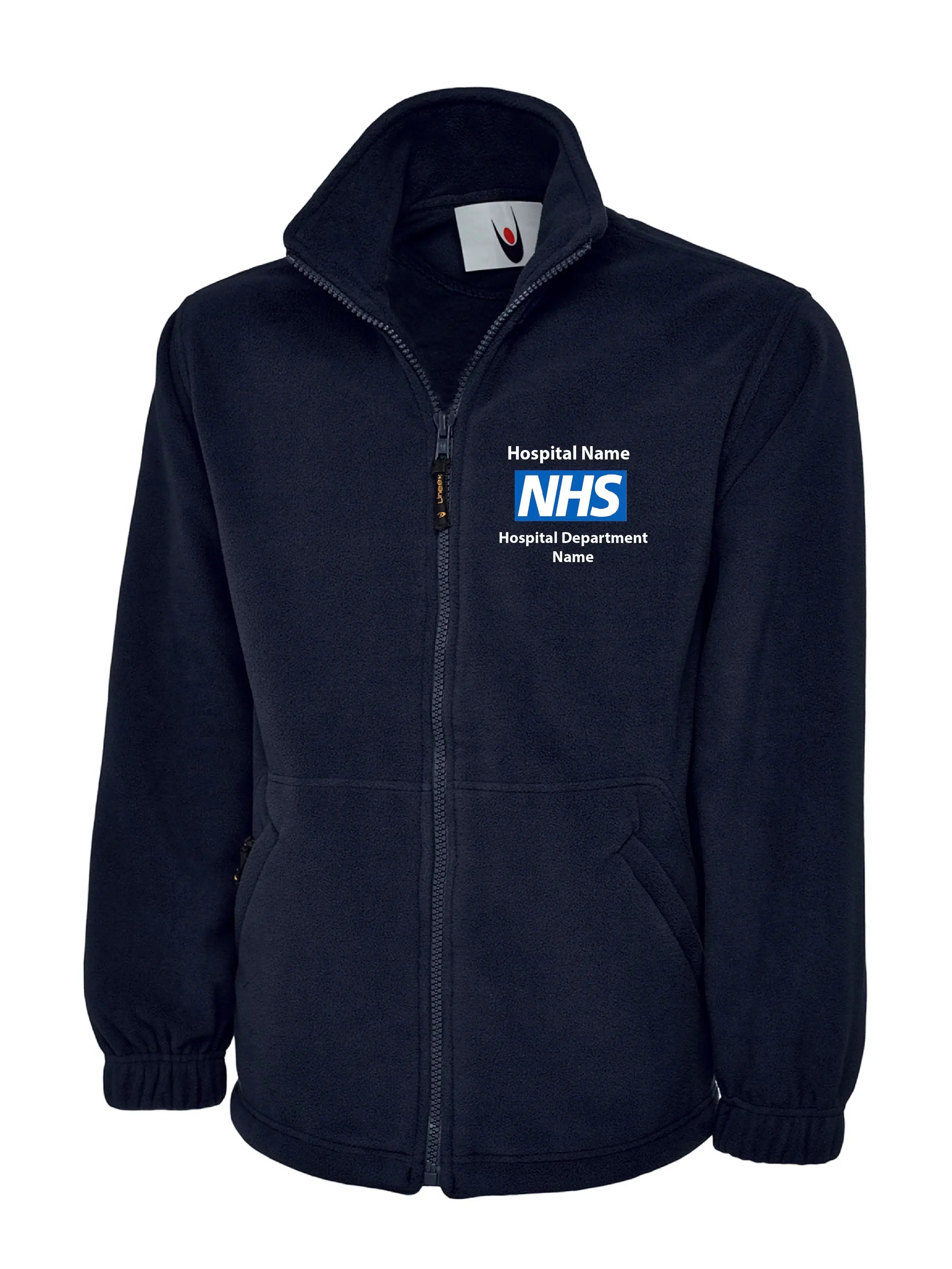 Nurse Fleece Jackets Personalised