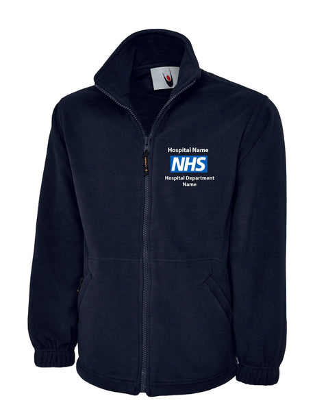 Nurse Fleece Jackets with Personalised Logo