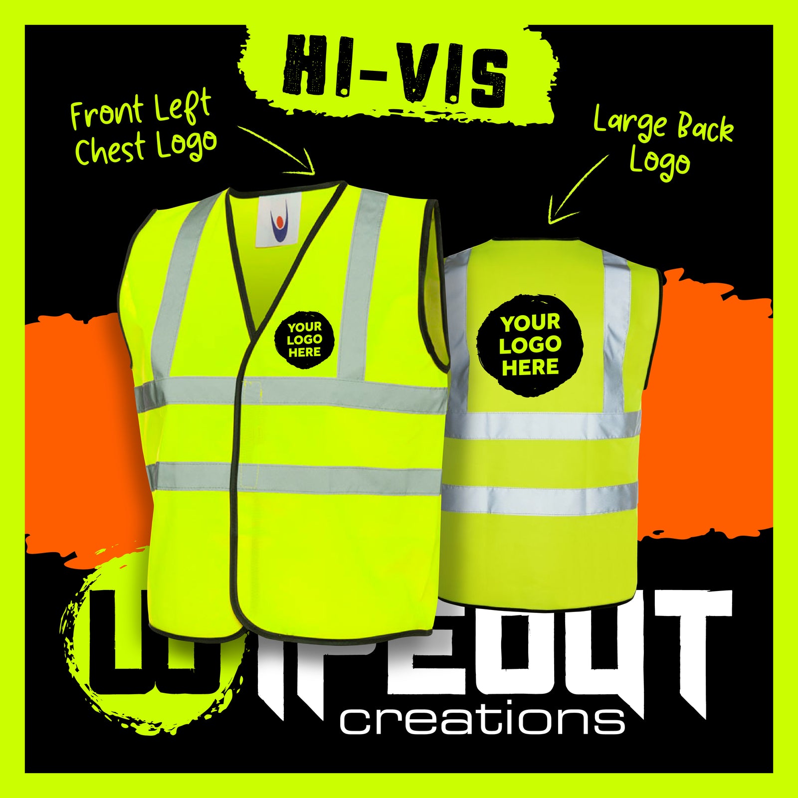 Hi vis workwear vests
