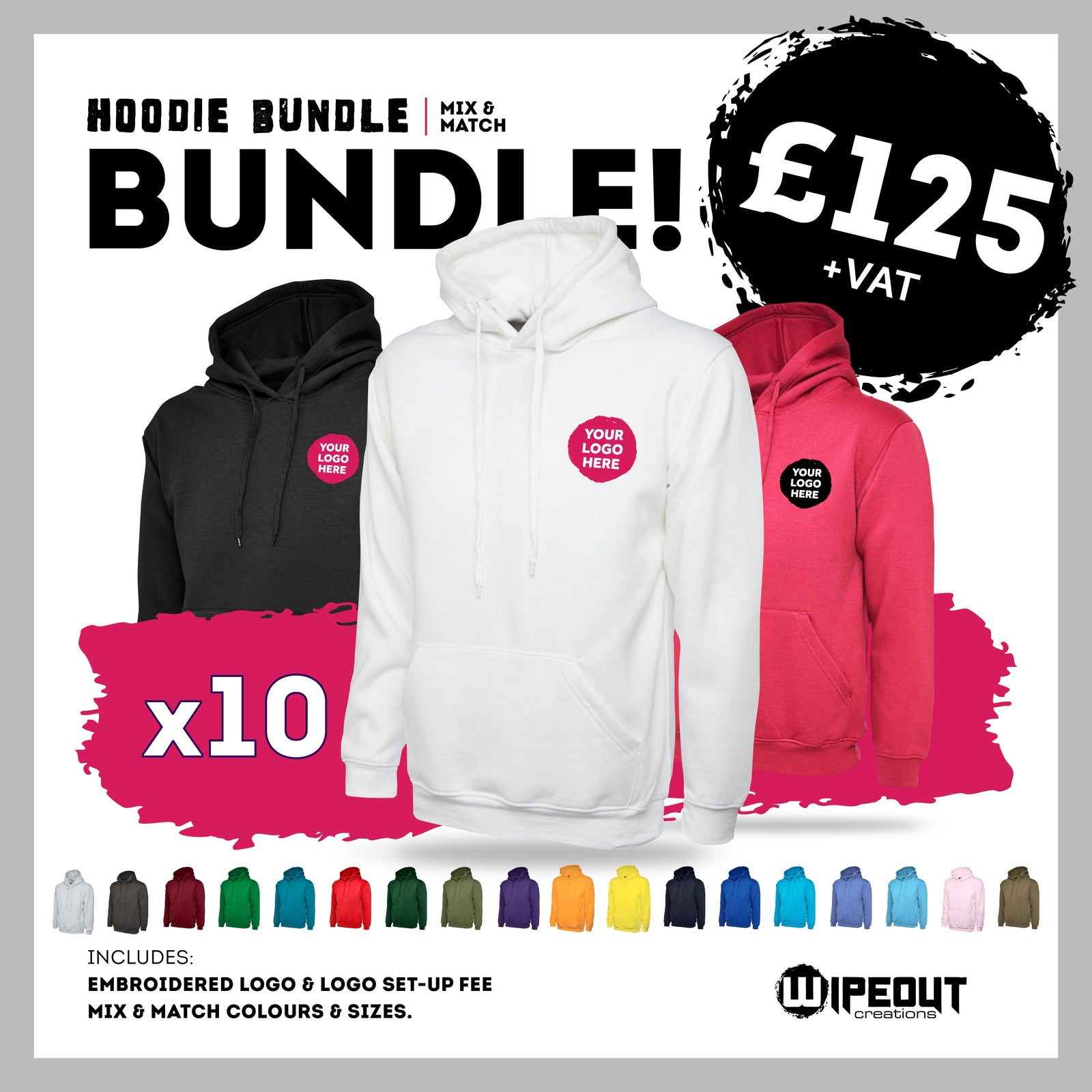 Embroidered Hoodies Bundle banner