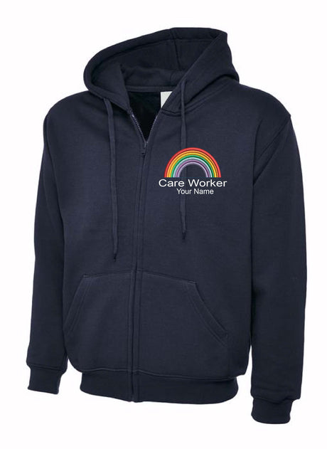 Care Worker Zip Up Hoodie