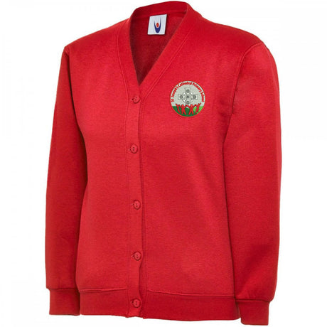Red Primary School Cardigans