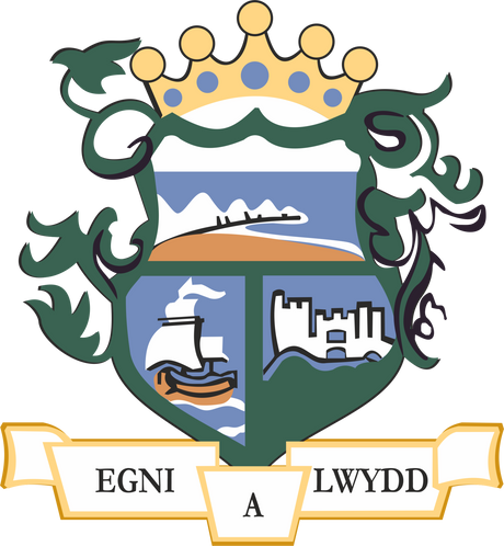 Bishopston Comprehensive School uniform Crest