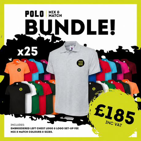25x Polo Shirt Bundle Deal