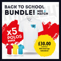 Ysgol Gymraeg Pont Y Brenin Value Polo Shirt Bundle