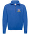 Blue Penclawdd AFC Zip Neck Sweatshirt