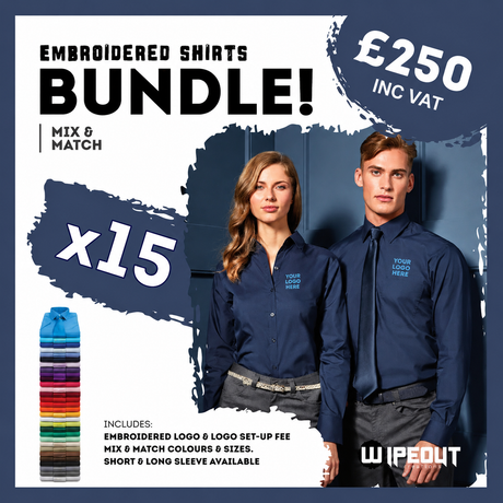 Long Sleeve Dress Shirt Bundle