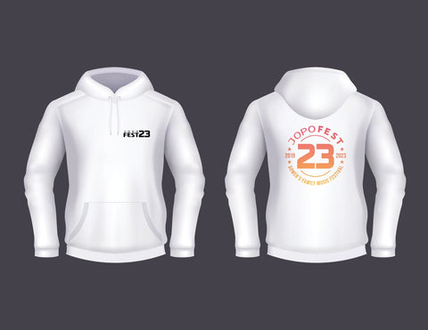 White JOPO Hoodie Kids White