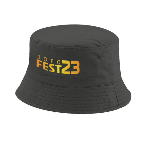 JOPO Bucket Hat Black