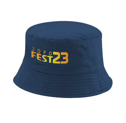 JOPO Bucket Hat Navy