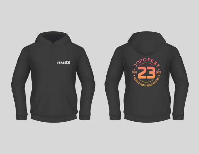 JOPO FEST Black Kids Hoodie