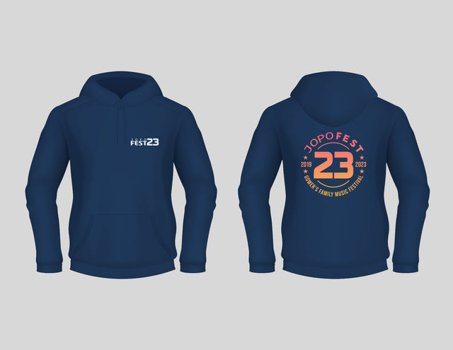JOPO FEST Navy Kids Hoodie