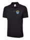 NHS Rainbow Polo Shirt Black