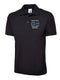 NHS Wales Polo Shirt Black