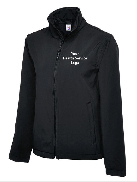 NHS Wales Softshell Black