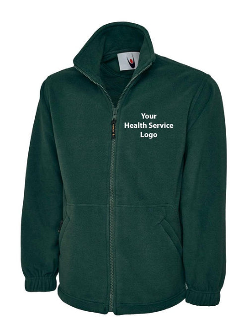 NHS Wales Fleece Bottle Green
