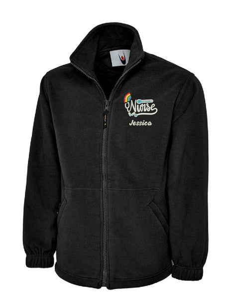 NHS Nurse Fleece Black