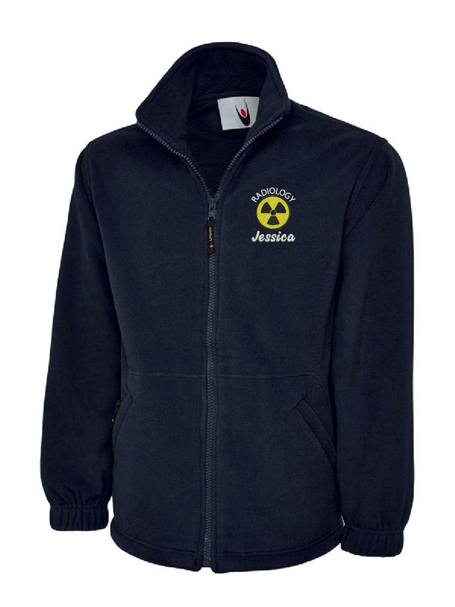 Radiology Fleece Jacket Navy