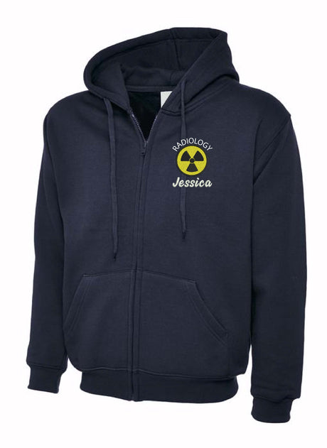 Radiology Hoodie Navy