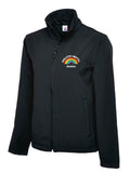 Rainbow Soft Shell Jacket Black