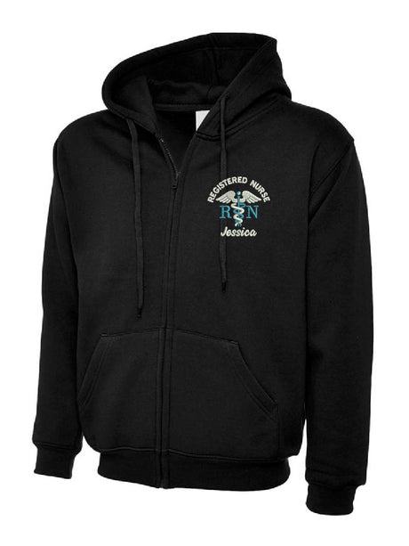 Registered Nurse Hoodie Black