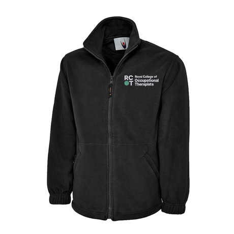 Royal College of Occupational Therapists Fleece Jacket  Black