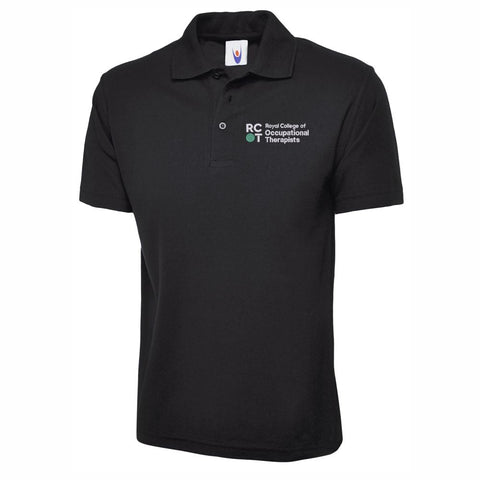 Royal College of Occupational Therapists  Polo Shirt  Black