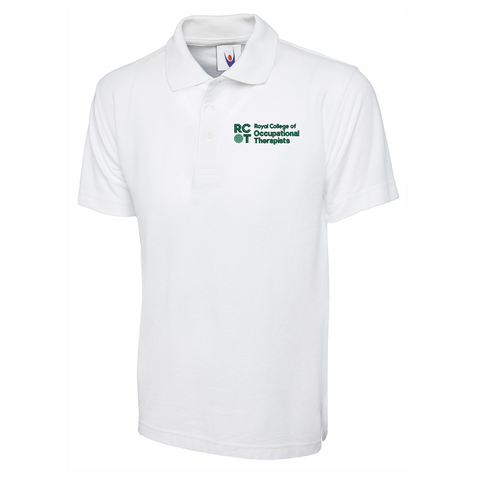 Royal College of Occupational Therapists  Polo Shirt  White