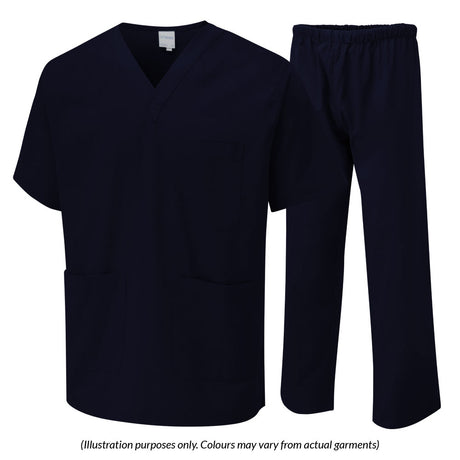 Navy NHS Scrubs without a logo