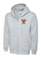 Student Midwife Heart Hoodie Heather Grey