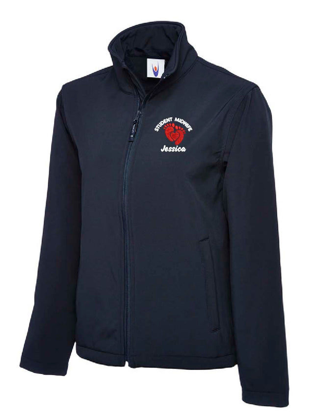 Student Midwife Softshell Jacket Navy