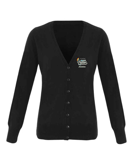 Student Nurse Cardigan Black