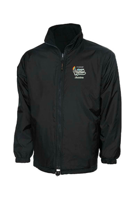 Student Nurse Waterproof Jacket Black
