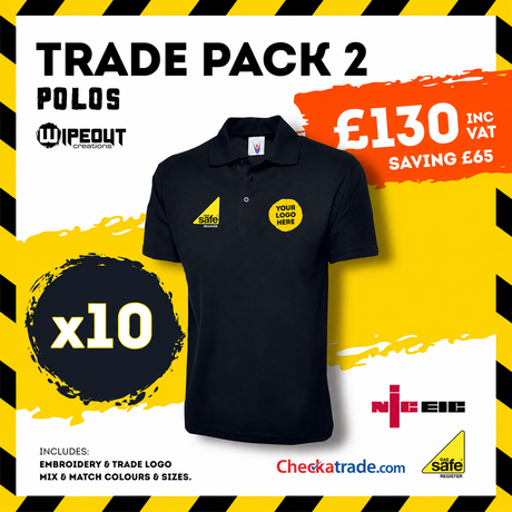 Workwear Polo Shirts x10 Pack