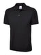 Polo Shirt Plain Black