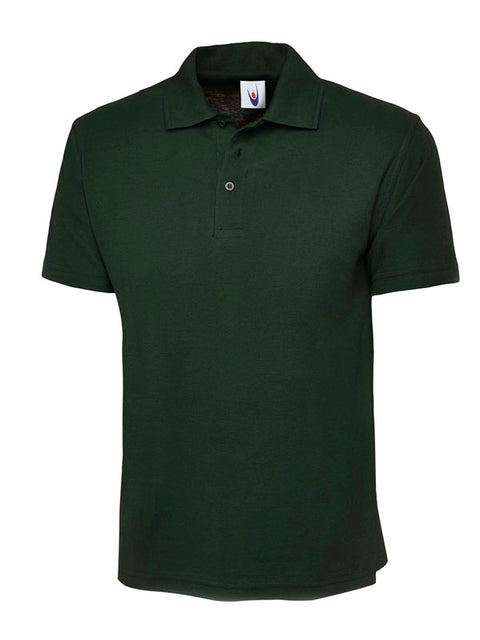 Polo Shirt Plain Bottle Green