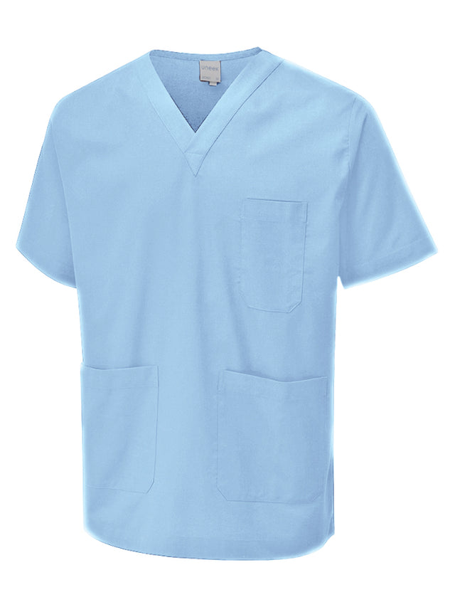 Veterinary Scrub Top Sky