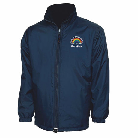 NHS Rainbow Waterproof Jacket Navy