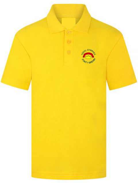 Pont Y Brenin Yellow Polo Shirt 