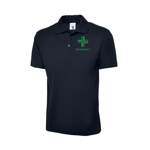 Pharmacy Polo Shirt Navy