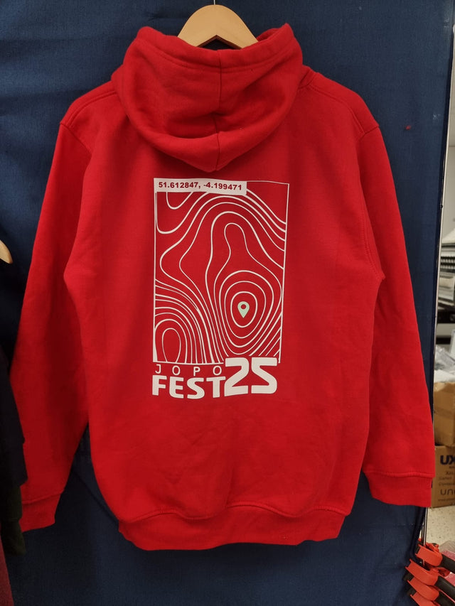 JOPO Hoodie Adult Red